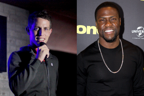 Tony Hinchcliffe and Kevin Hart