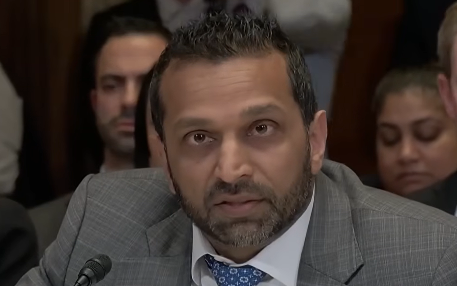 Kash Patel Fires Back at Sen Van Hollen, Accuses Him of 'Slinging Margaritas' With a Known Felon During Heated Hearing