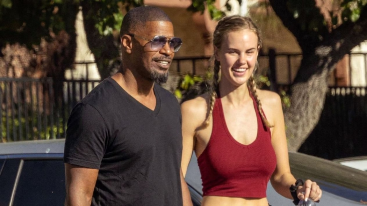 Jamie Foxx and girlfriend Alyce Huckstepp