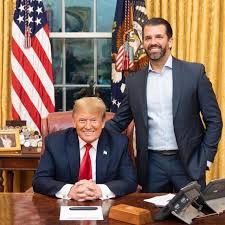 President Trump and Don. Jr.