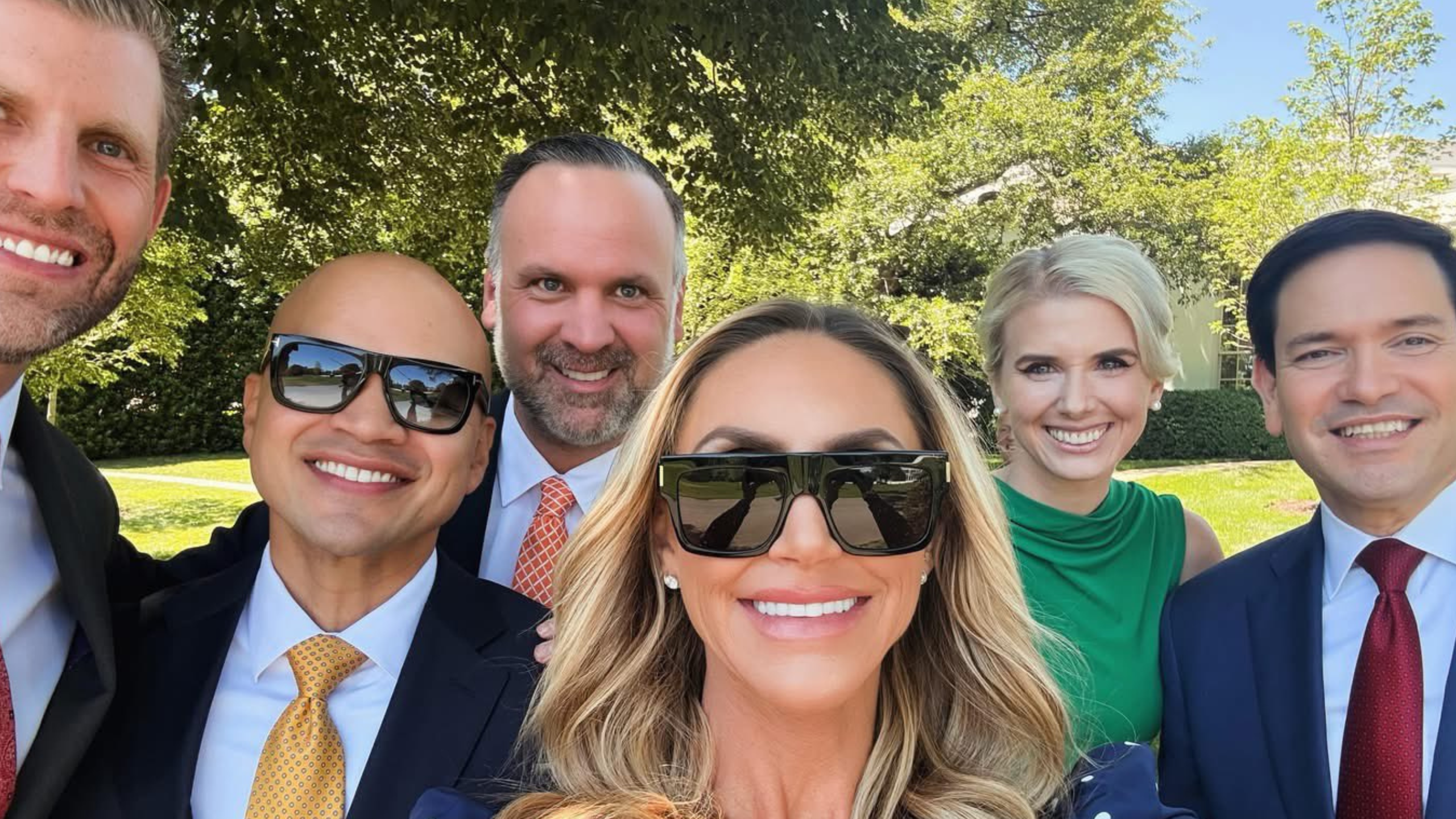 Trump Lands In China: Mystery Blonde Aide Joins President As Melania Stays Home