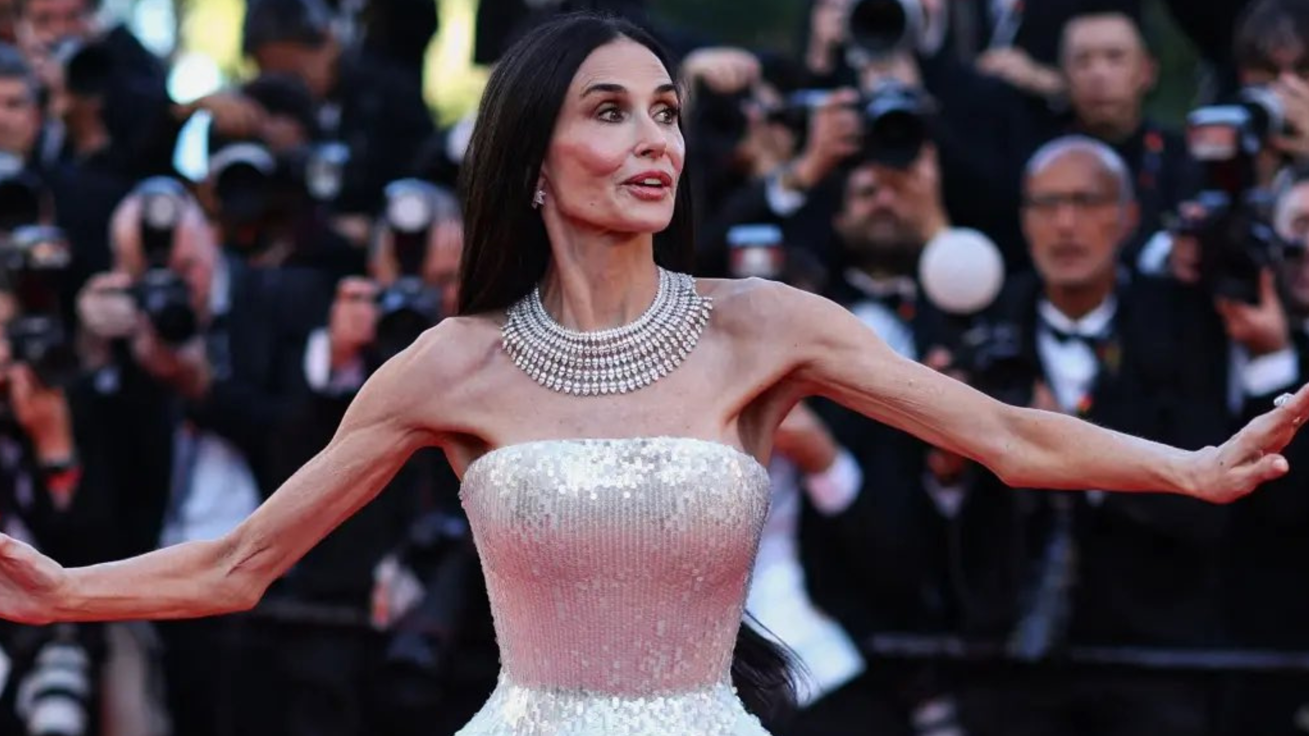 Is Demi Moore Sick? Ghost Star Sparks Health Fears Amid 'Extremely Thin' Arm Scrutiny