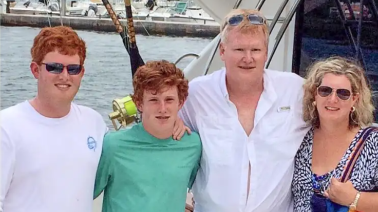 Alex Murdaugh and his family
