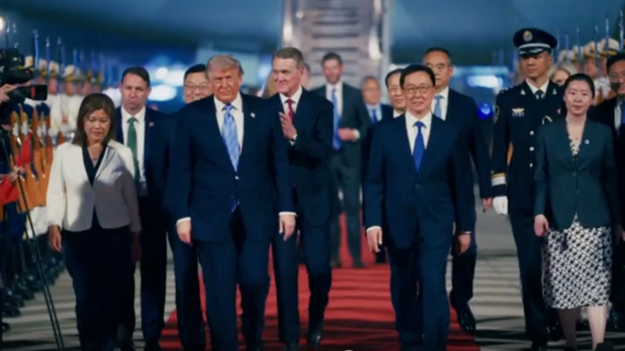 Trump Overruled His Own Staff to Bring 'Great Jensen Huang' to Beijing — Nvidia Boss Boarded During Refuelling Stop