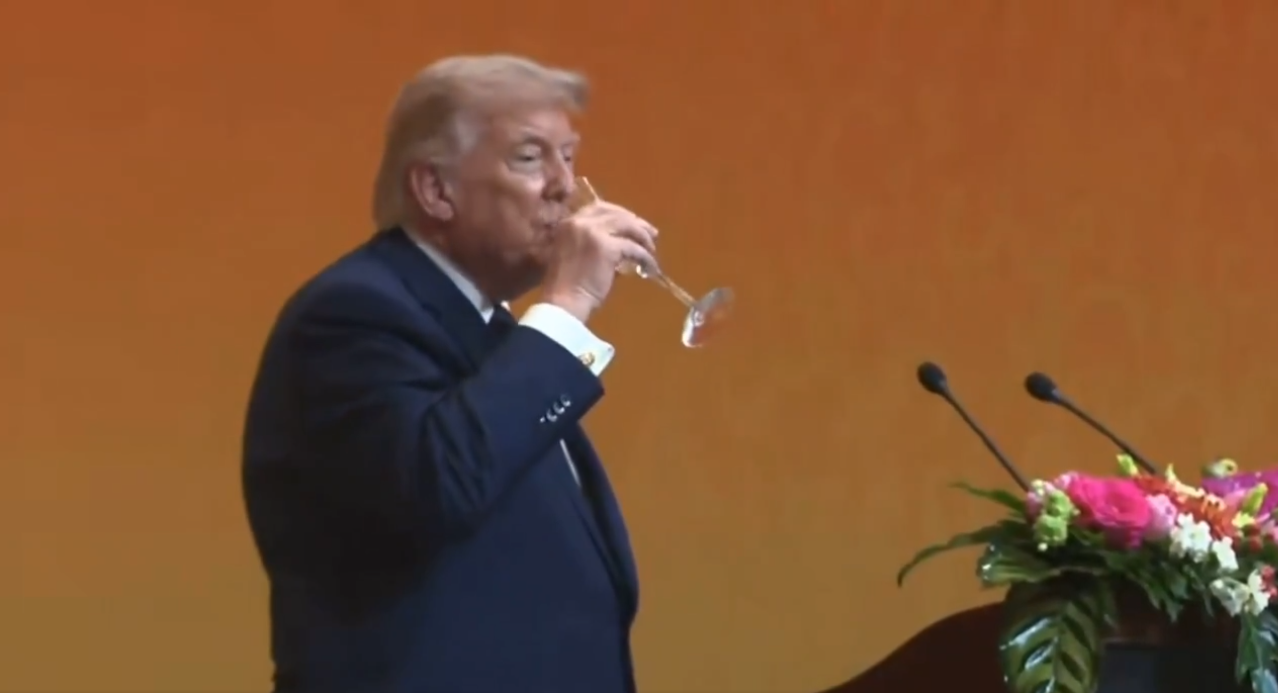 Fact Check: Did Donald Trump Really Break His Lifelong Alcohol Ban at China Summit?