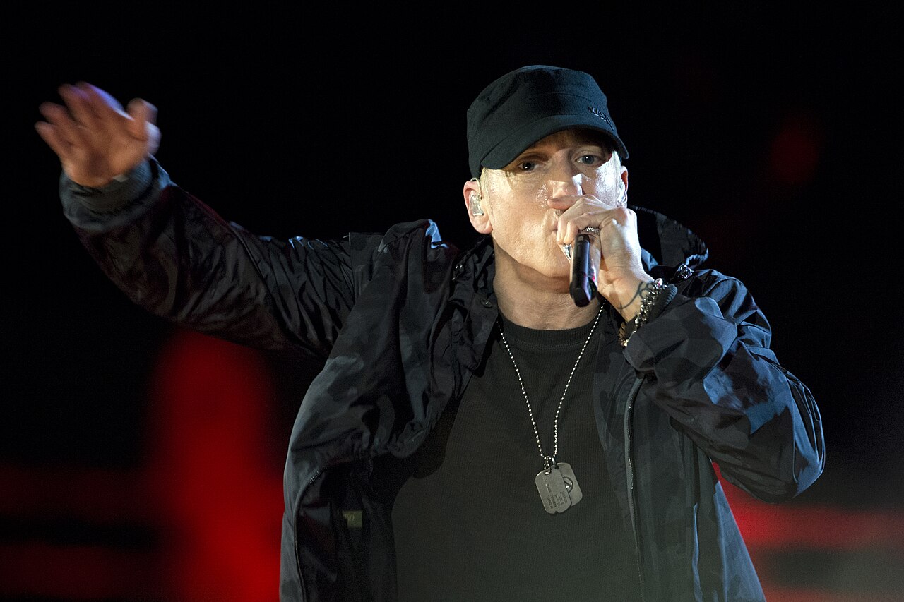 Eminem Gets Standing Ovation At NBA Game While Unrecognisable Ex Kim Scott Is Arrested Again
