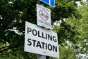 Polling Station sign Sheperd's Bush Green