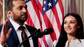 Kash Patel With Alexis Wilkins