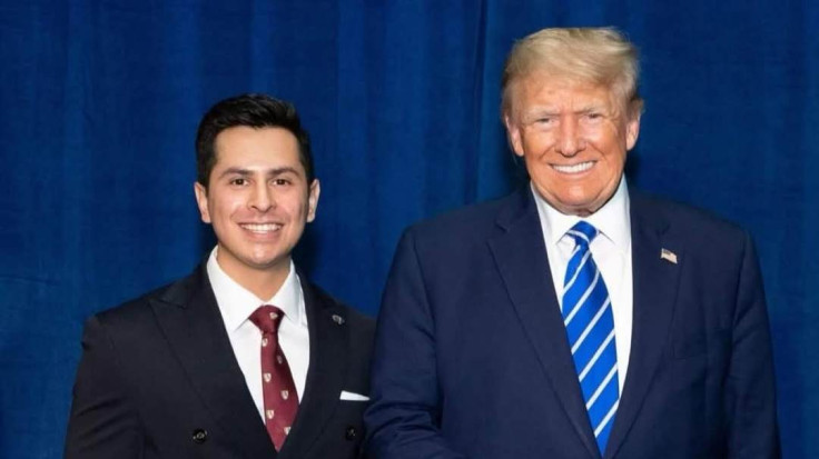 Abraham Enriquez and Donald Trump