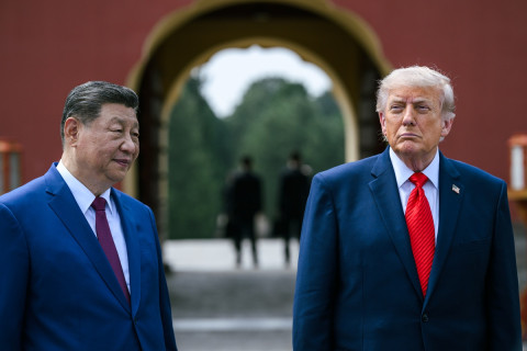 Xi Jinping and Donald Trump