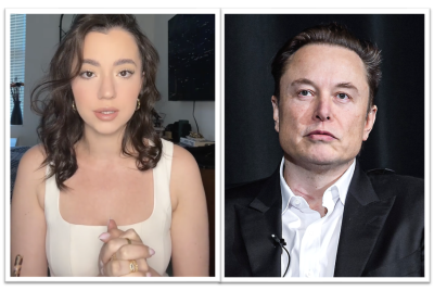 Ashley St. Clair and Elon Musk