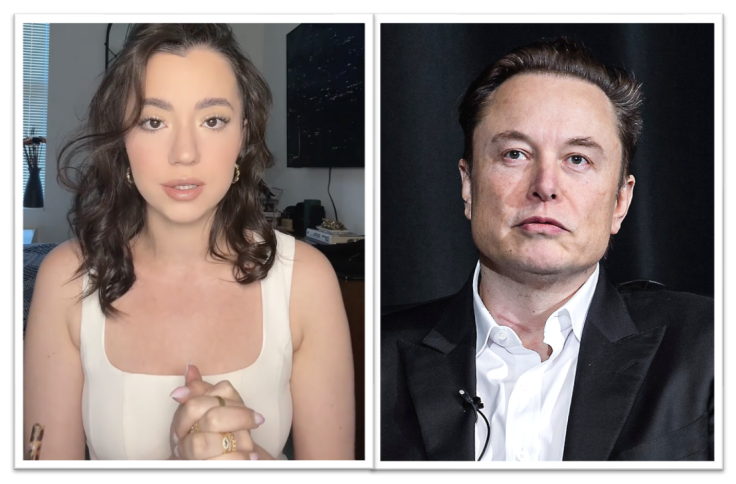 Ashley St. Clair and Elon Musk