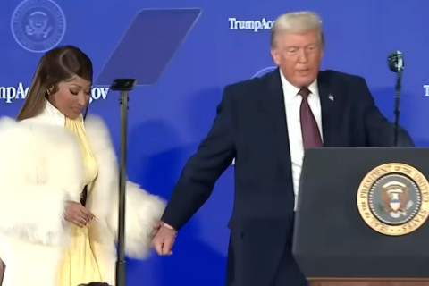 President Trump With Nicki Minaj