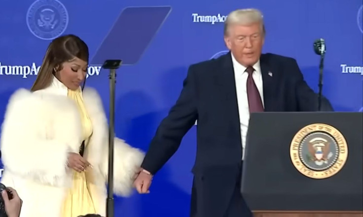 President Trump With Nicki Minaj