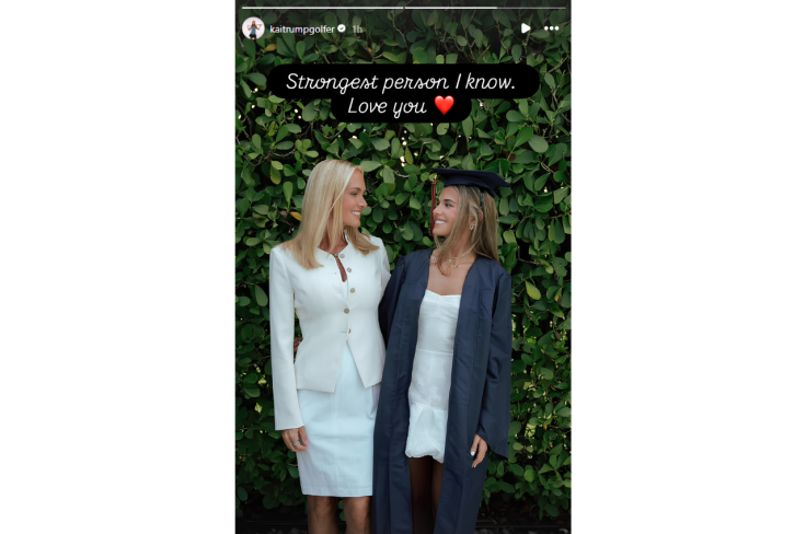 Kai Trump's IG story