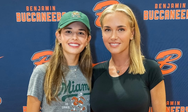 Vanessa Trump with daughter Kai