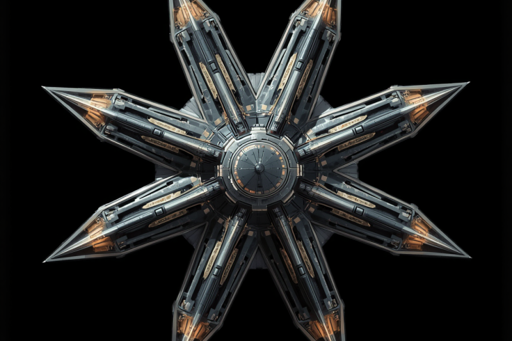 Star-shaped UFO