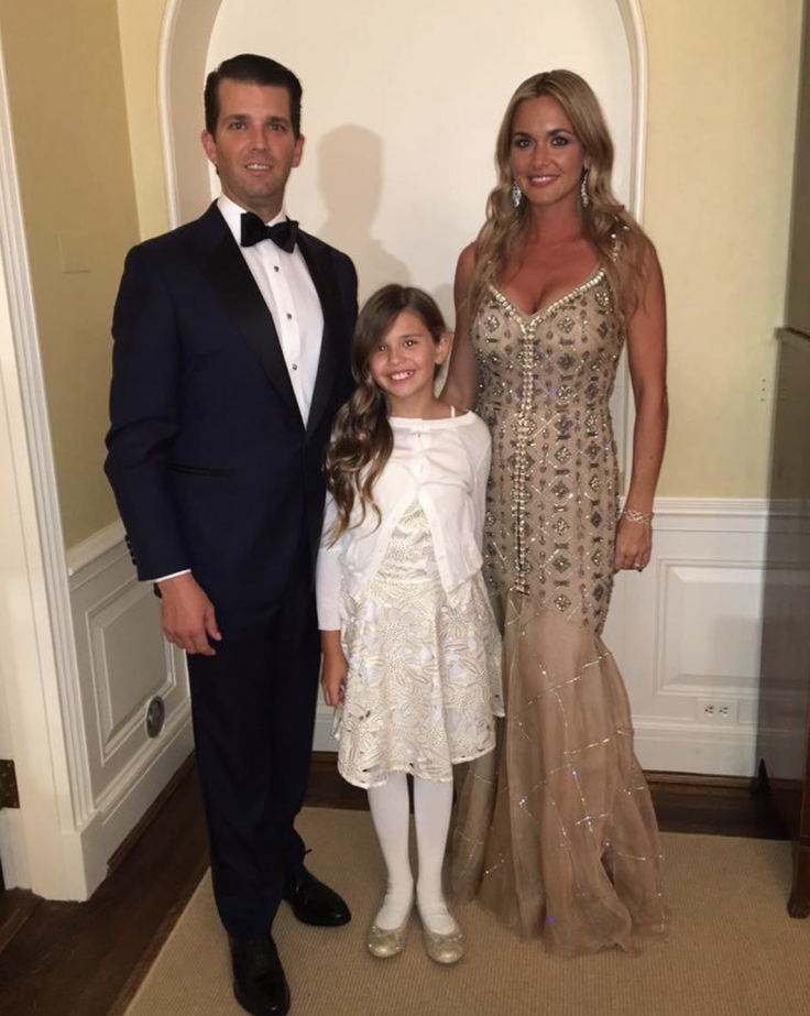 Vanessa Trump and Donald Trump Jr.