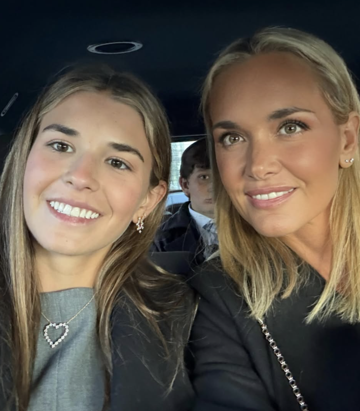 Vanessa and Kai Trump
