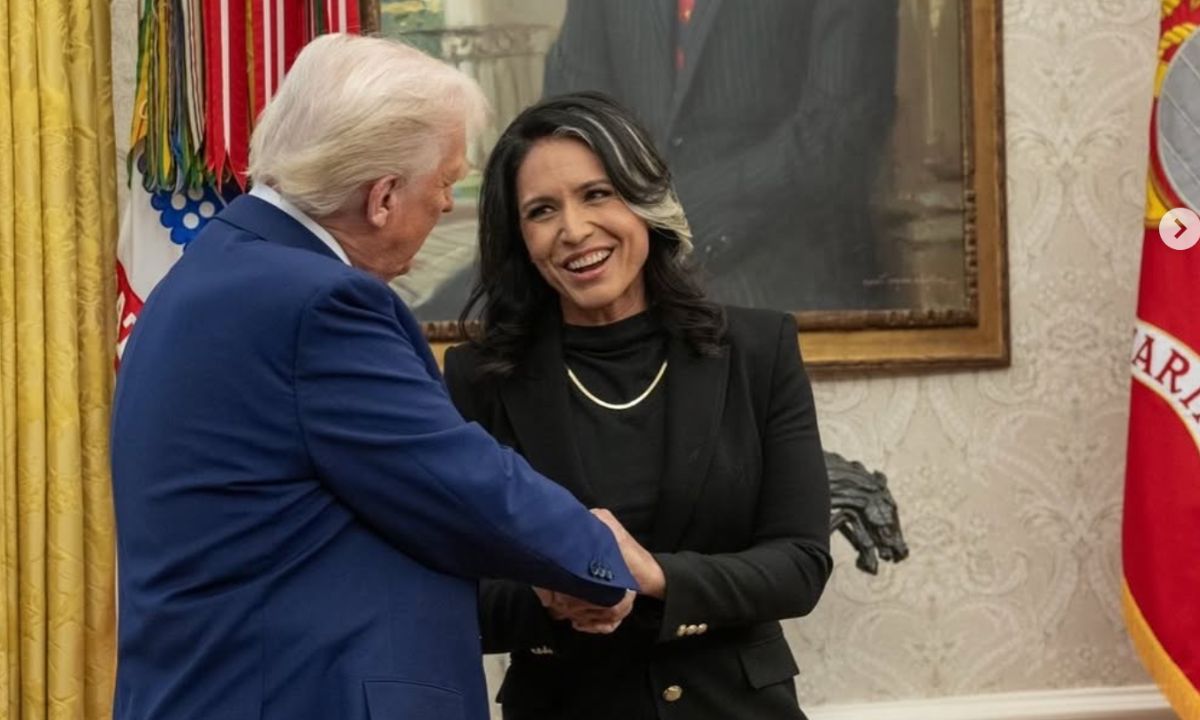 'Done a Great Job': Trump Responds to Tulsi Gabbard Exit as Aaron Lukas Steps in as Acting DNI