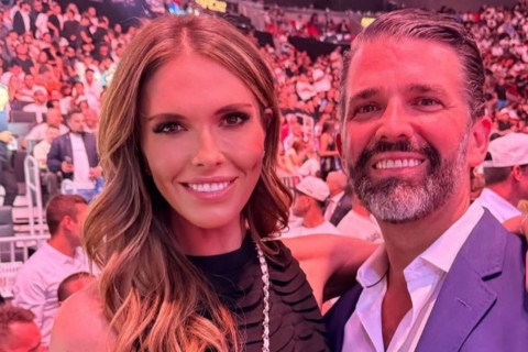 Don Jr and Bettina Anderson at Event