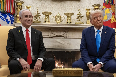 Israeli Prime Minister Benjamin Netanyahu and US President Donald Trump