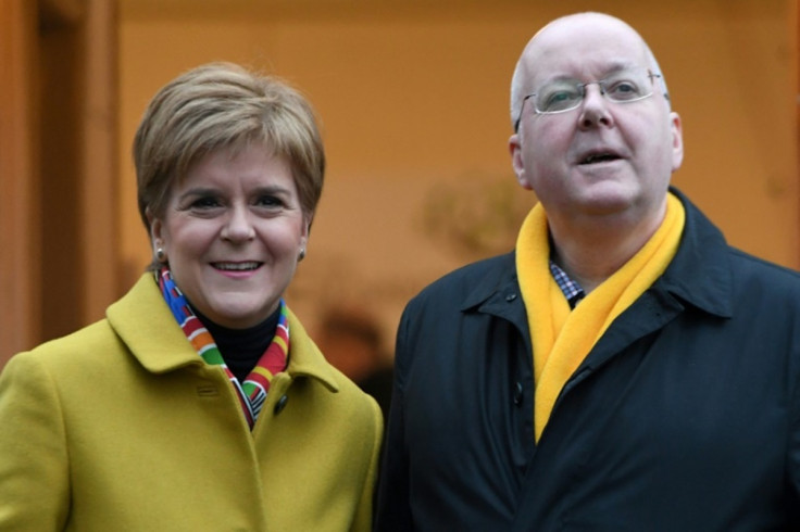 Nicola Sturgeon and Peter Murrell