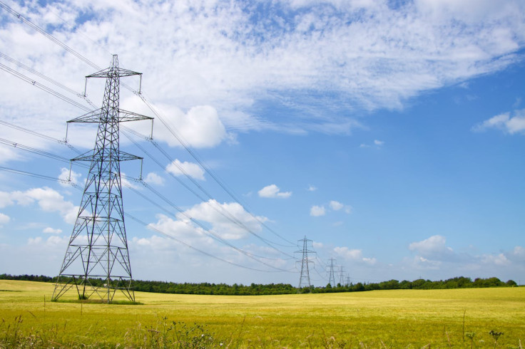Electricity pylons in England