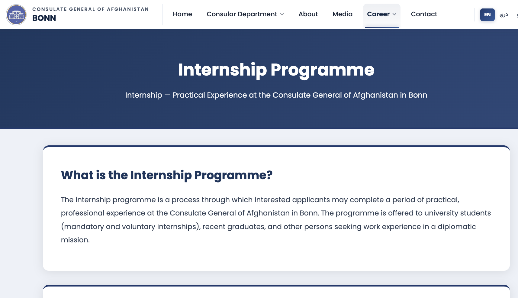 Want To Add 'Worked With Taliban Officials' To Your CV? Afghanistan's Bonn Consulate Is Recruiting Interns