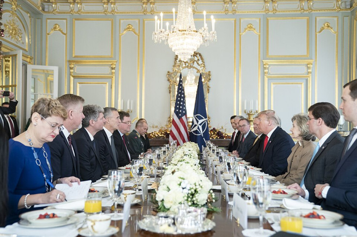 President Trump at the NATO Breakfast