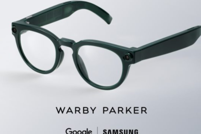 One of Google's smart glasses