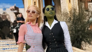 Ariana Grande and Cynthia Erivo