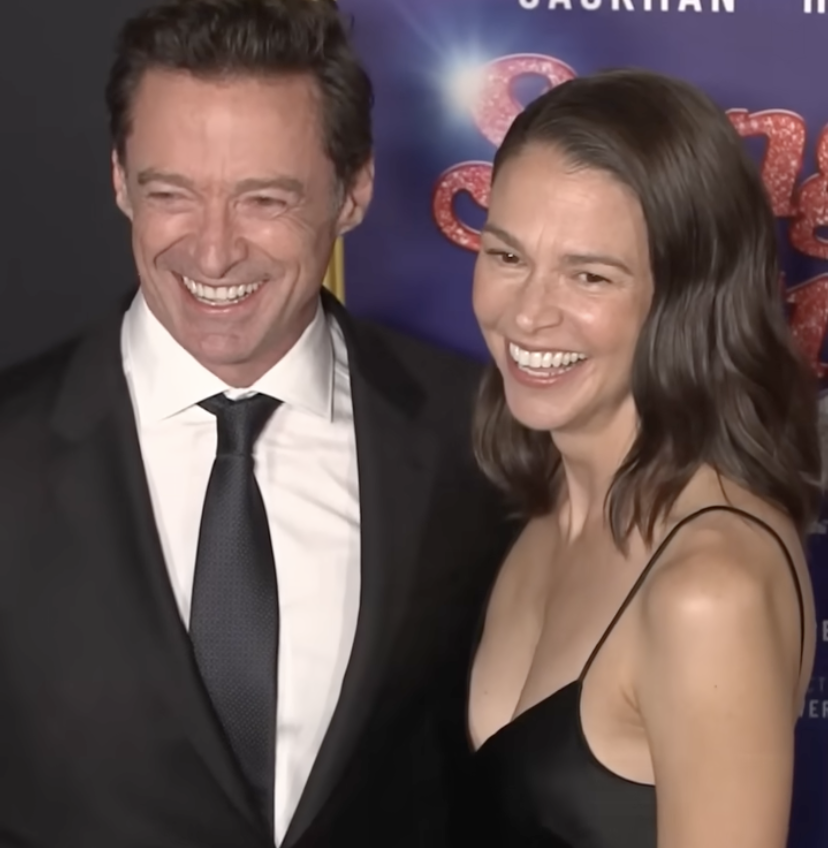 Hugh Jackman and  Sutton Foster