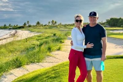 Deborah Lemieux with Claude Lemieux