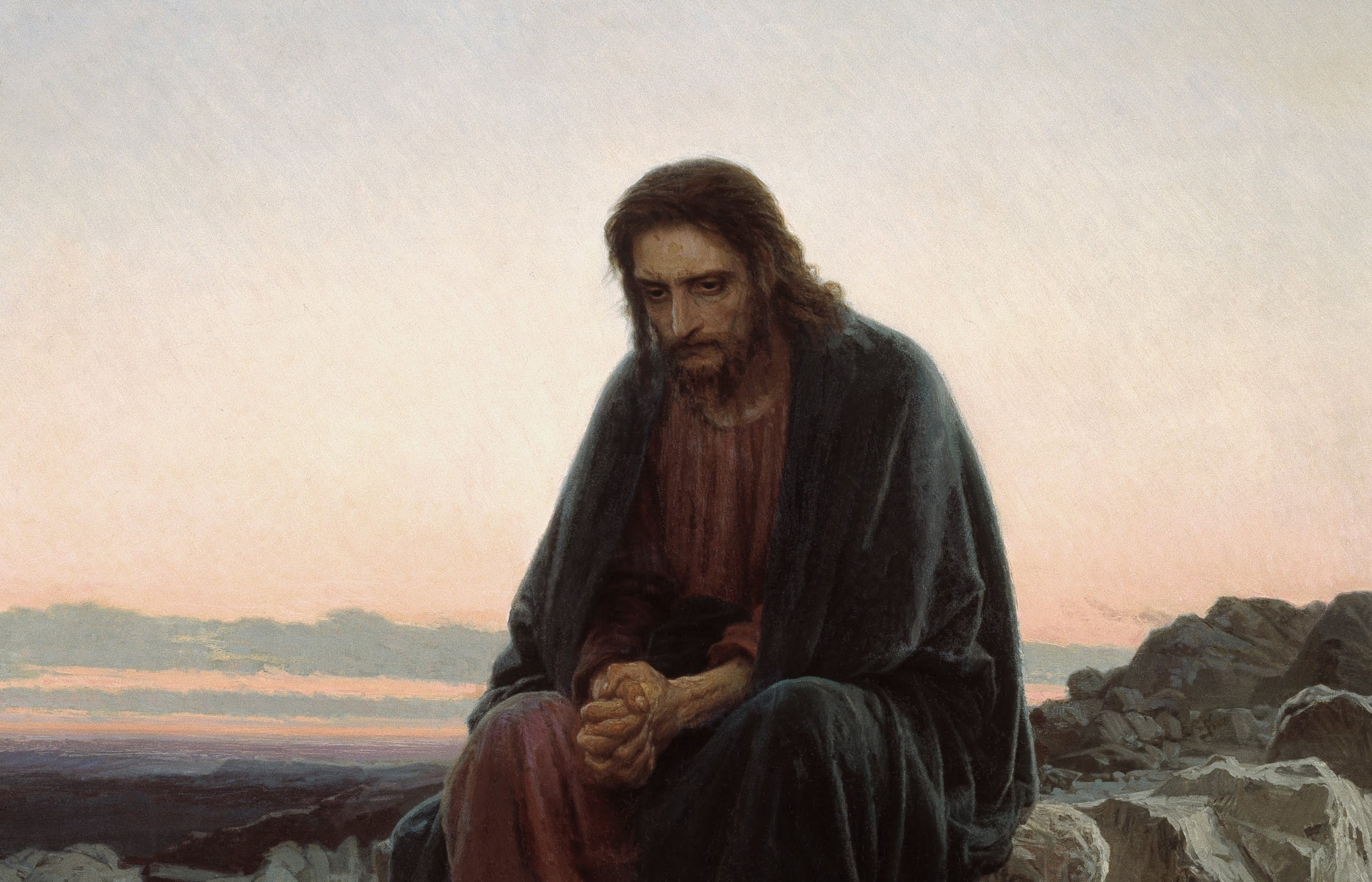 A portrait of Jesus