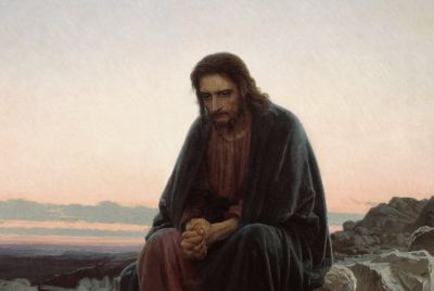A portrait of Jesus