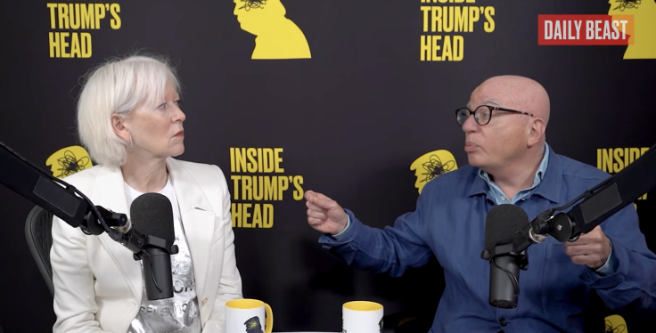 Michael Wolff and co-host Joanna Coles