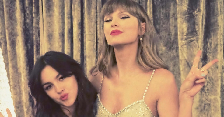 Olivia Rodrigo and Taylor Swift