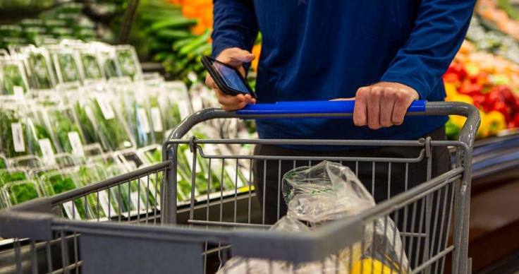 Groceries in a Cart