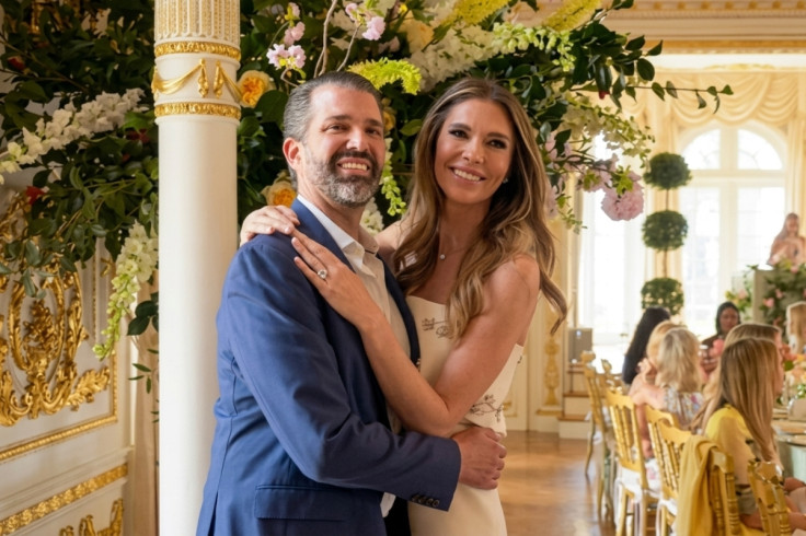 Bettina Trump And Donald Trump Jr At Their Bahamas Wedding