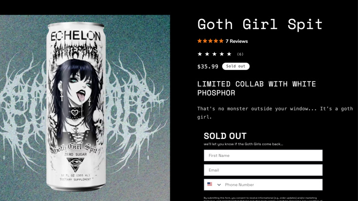 Goth Girl Spit