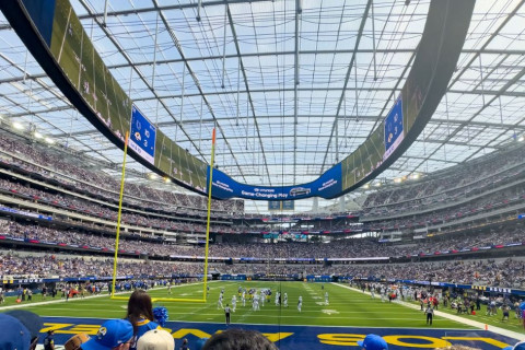 SoFi Stadium Cheering crowd