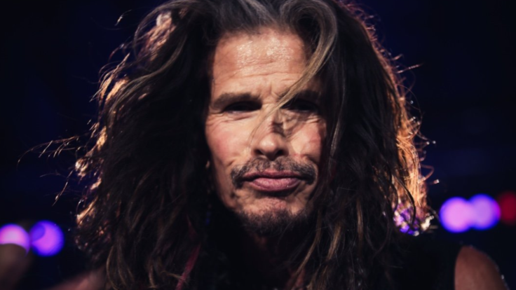 Lead singer of the Boston-based rock band Aerosmith Steven Tyler