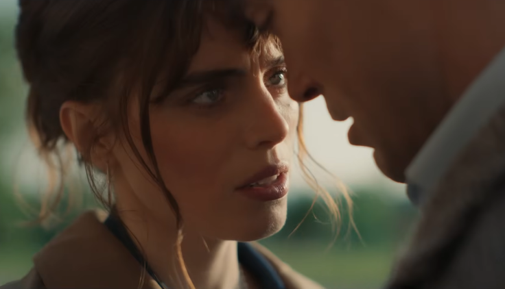 Bella Maclean and Alex Hassell in Rivals