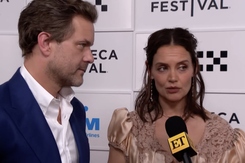 Katie Holmes and Joshua Jackson