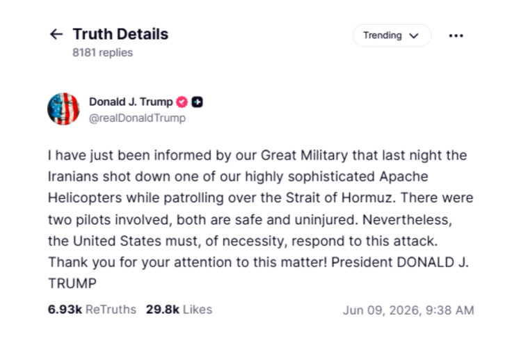 @realDonaldTrump Apache