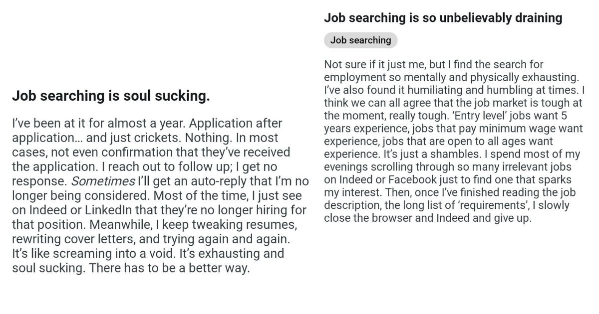 Graduates Describe Brutal Job Search Reality