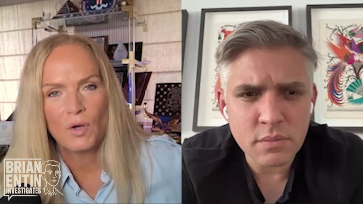 Brian Entin speaking with Retired FBI Agent Maureen O'Connell