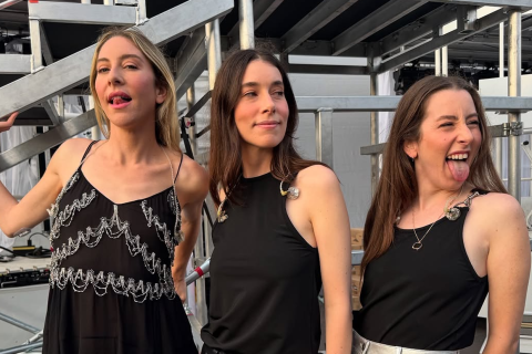 The Haim sisters