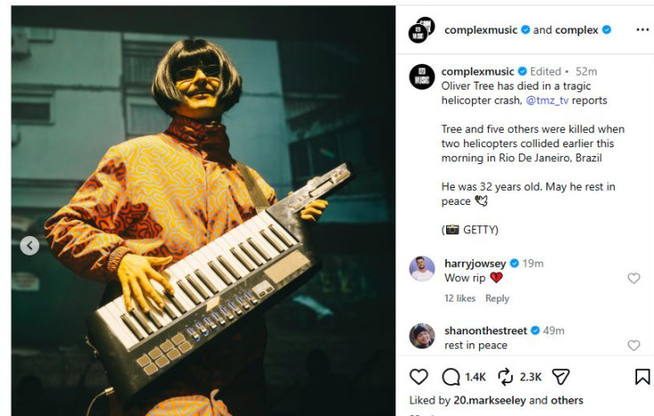 Oliver Tree Death